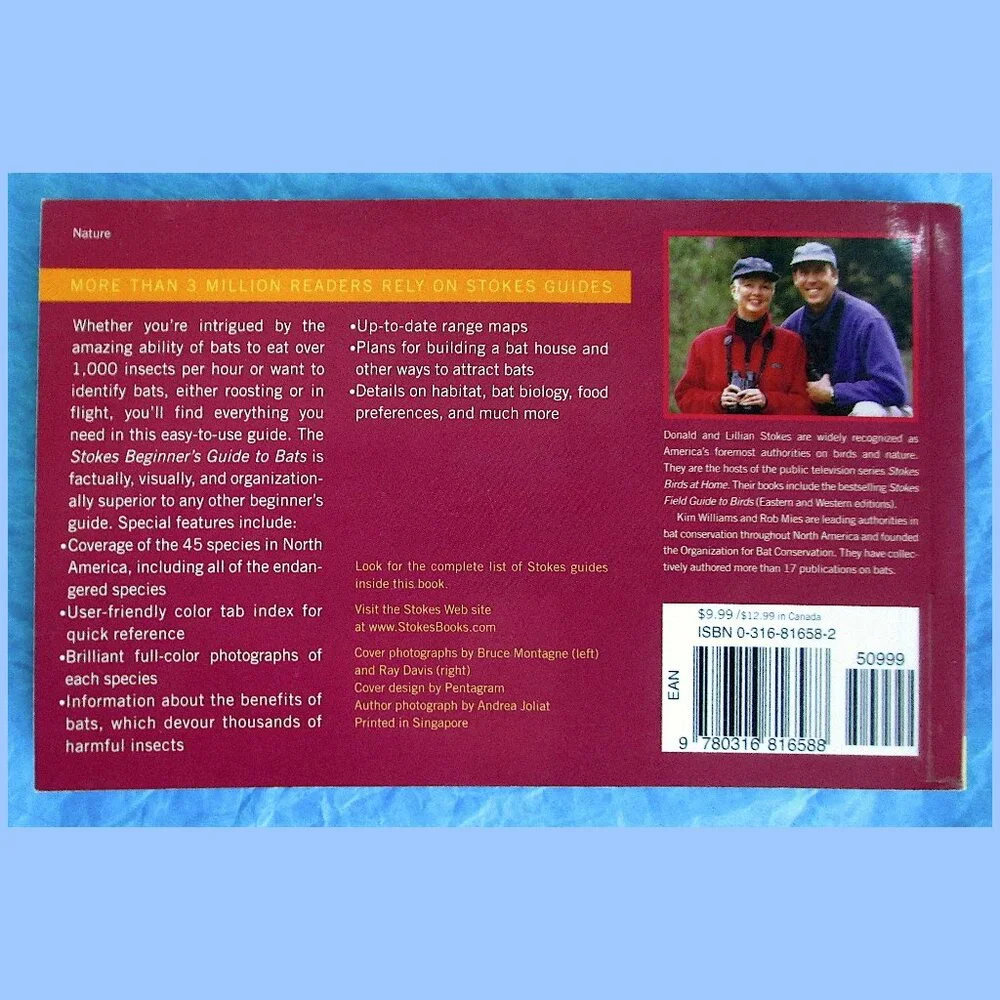 Book: Stokes Beginner's Guide to Bats -- a pocket-sized field guide - Picture 16 of 16